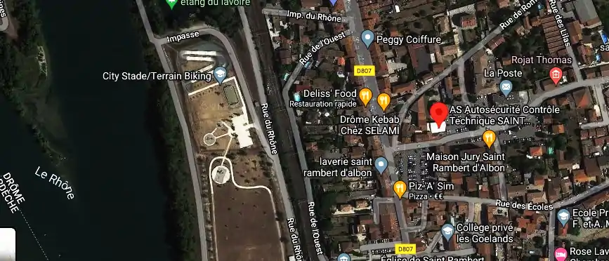 Prix contrôle technique à SAINT RAMBERT D`ALBON